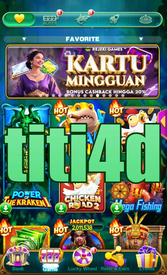 titi4d Tangkapan Layar Resmi APK